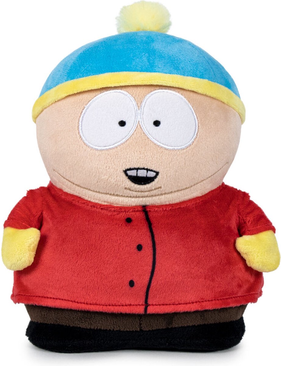 Cartman - South Park Pluche Knuffel 25 cm [Speelgoed knuffelpop voor kinderen jongens meisjes | Cartoon Merchandise | Kenny, Cartman, Stan, Kyle South-Park Southpark - South Park