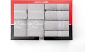 Pierre Cardin - Handdoeken Giftbox - Grijs - 8-Pack - 2x Badhanddoek - 4x Hotelhanddoek - 2x Handdoek