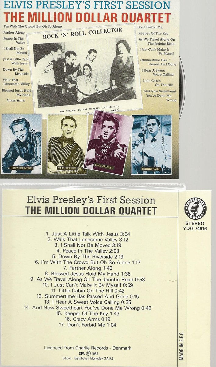 THE MILLION DOLLAR QUARTET - ELVIS PRESLEY