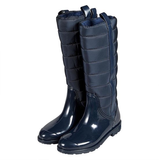 XQ - Bottes de pluie pour femmes Femme - Fashion - PVC - Marine - Bottes de pluie hautes