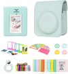 foto van Complete Accessoires Set Geschikt voor Fujifilm Instax Mini 12 - Camera Tas met Filters, Fotoalbum en Meer - Mintgroen