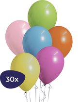 Ballons colorés - Ballons à l' hélium - Décorations d' anniversaire - Ballons d' anniversaire - Décorations de fête - 30 pièces