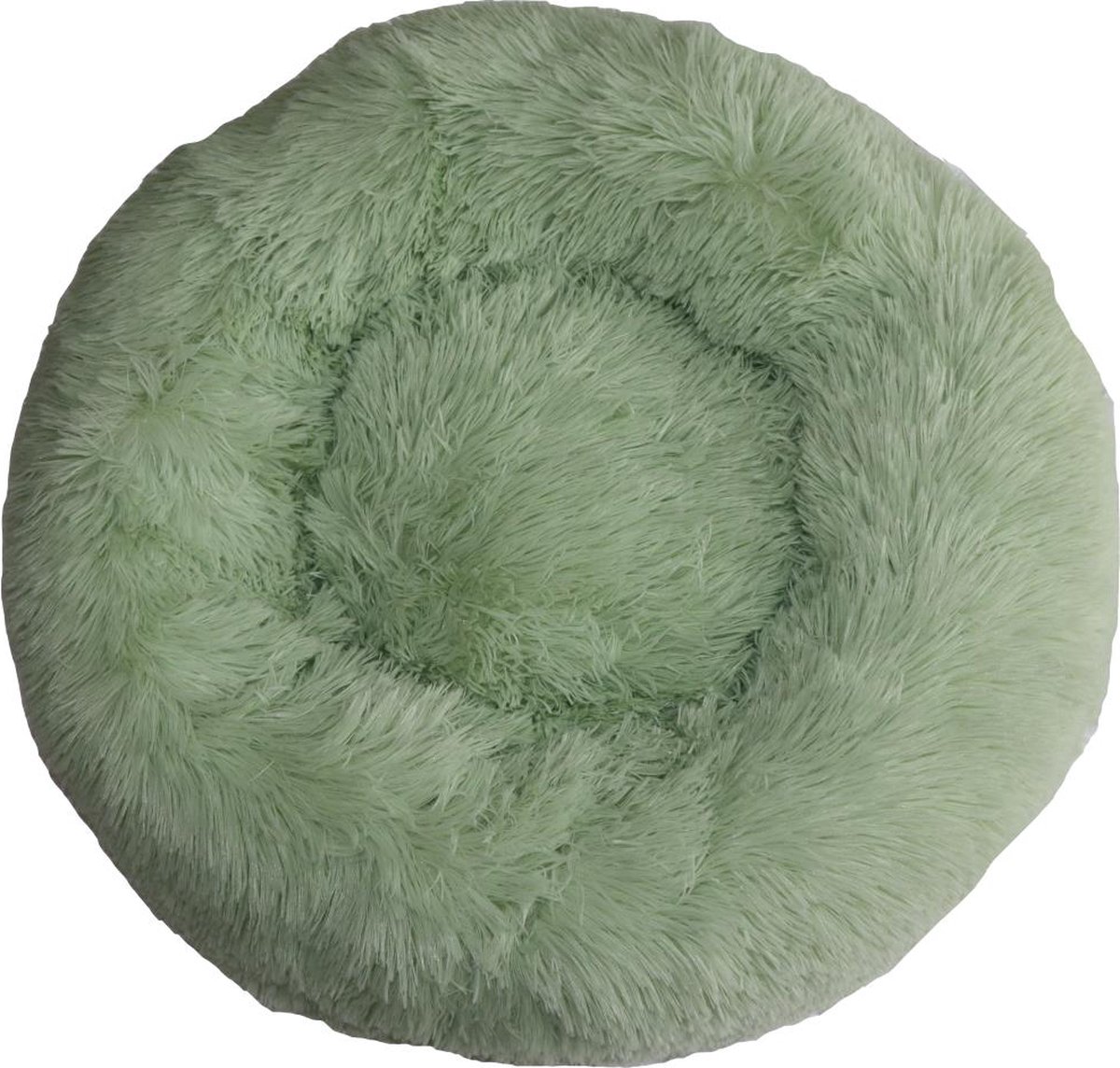 Dailyibed hondenmand - donut - hondenkussen - hondenbed - XXL - 80x80x16 cm - Mintgroen