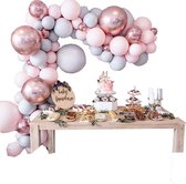 Sellaio Ballonnenboog – Gender Reveal - Ballonnen verjaardag – Versiering - 100 STUKS