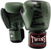 Twins Special - Gants de boxe (kick) - BGVL8 - Vert - 12oz