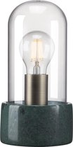 Nordlux ‘Siv’ stolp tafellamp in groen marmer/glas