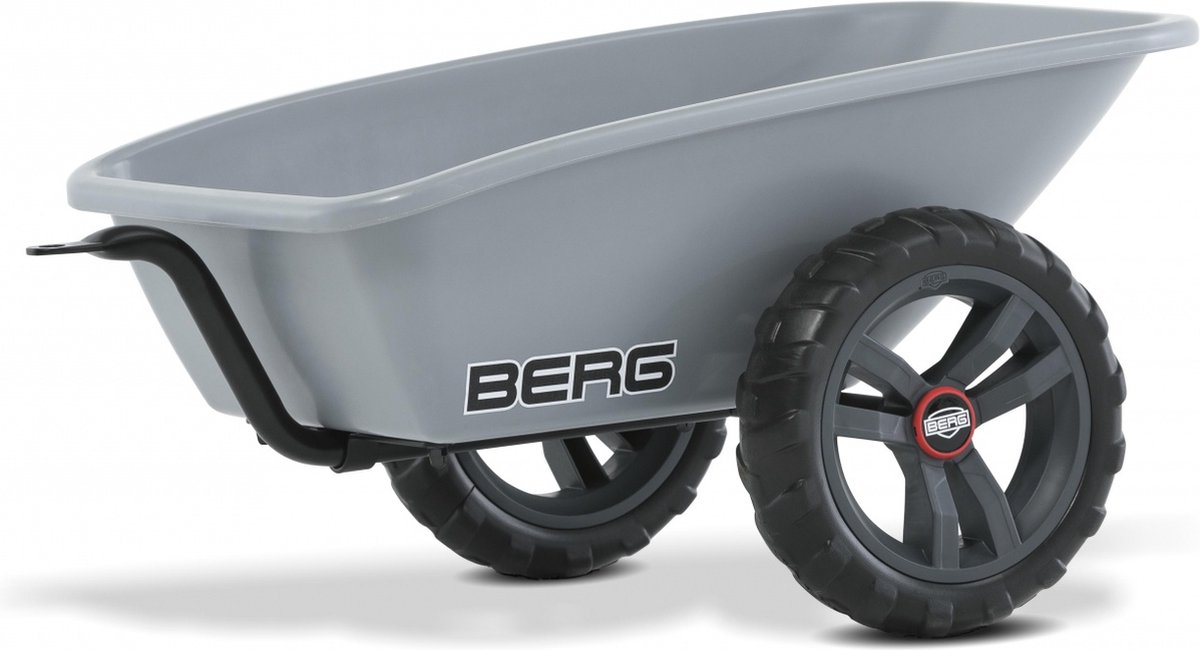 BERG Trailer S - Geschikt voor BERG Buzzy - Grijs