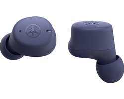 Yamaha TW-E3C Draadloze oordopjes – Bluetooth- in ear Koptelefoon – blauw