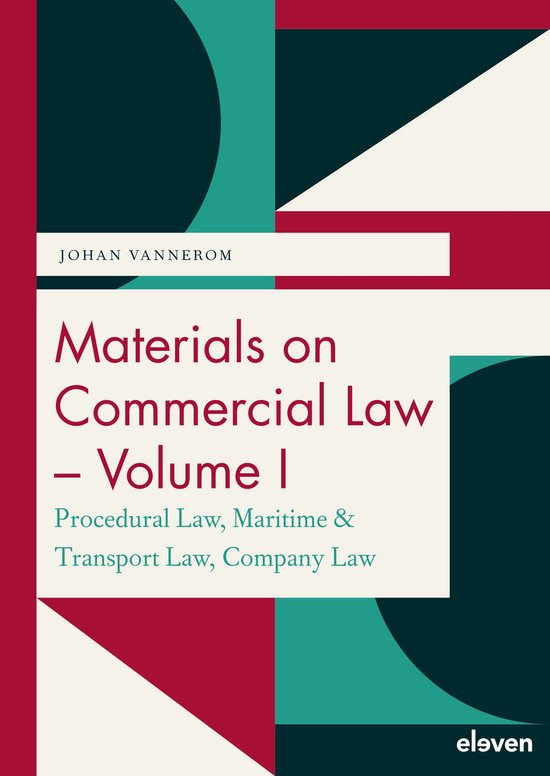 Materials on Commercial Law - Volume I - cover