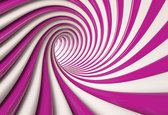 Fotobehang Abstract Swirl | XL - 208cm x 146cm | 130g/m2 Vlies