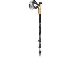 Cross Trail Lite TA Wandelstokken Black/White/Light-Blue 100-135 cm