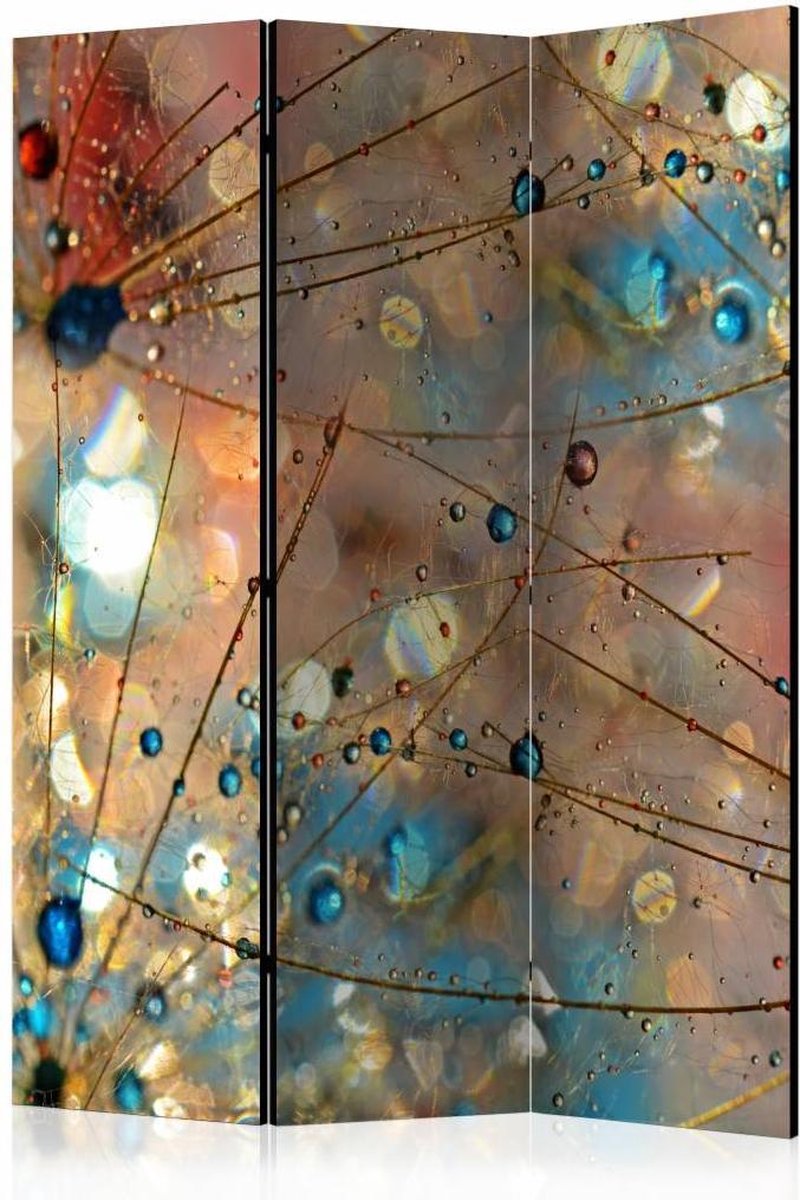 Vouwscherm - Kamerscherm - Magische wereld 135x172cm , gemonteerd geleverd, dubbelzijdig geprint