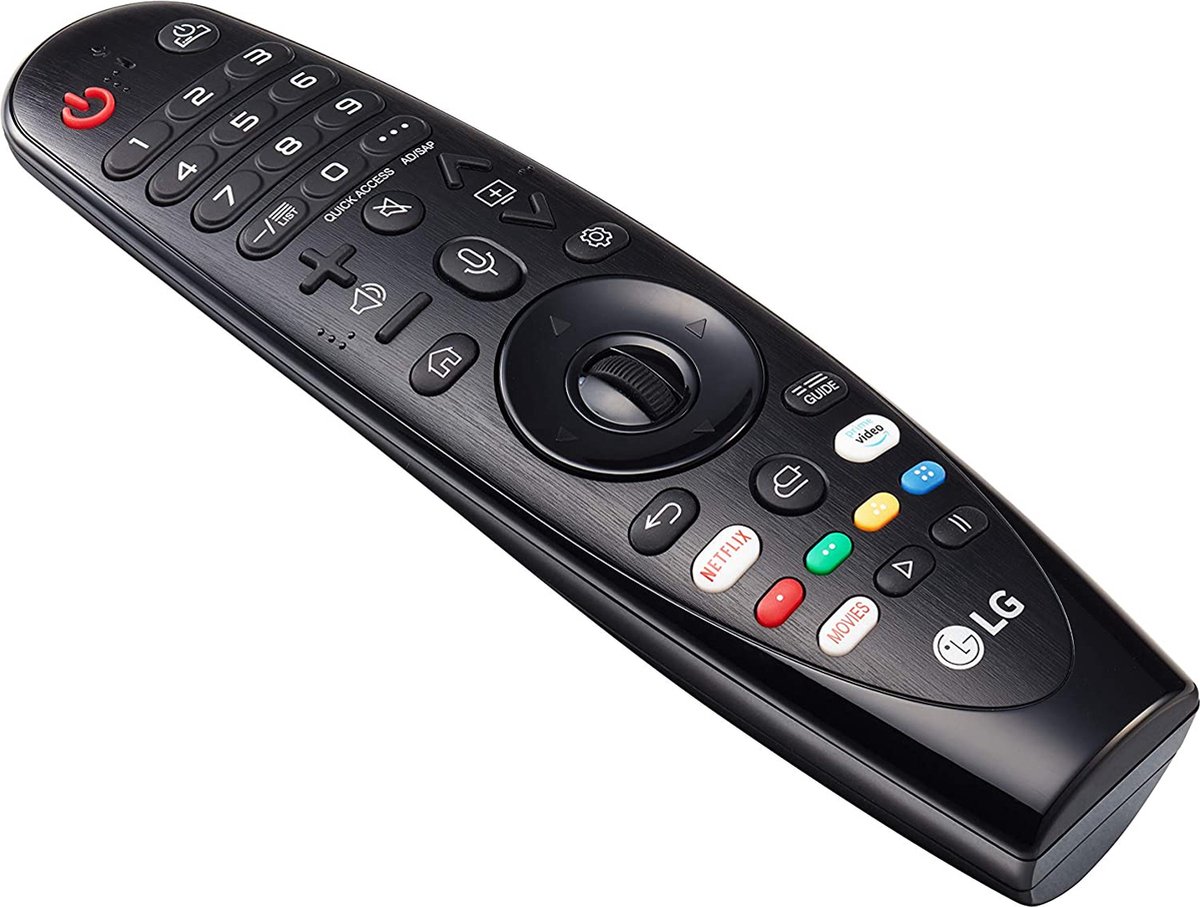 Universele magische afstandsbediening voor LG Smart TV Magic Remote Compatibel met alle modellen van LG UHD OLED QNED NanoCell 4K 8K Smart TV (GEEN Spraakfunctie Geen Aanwijzer Functie