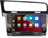 Volkswagen Golf 7 VII Navigation avec Bluetooth Autoradio Aux et USB - Android 6.0 - 2013 au présent - Avec cadre de protection - Avec appareil photo et USB