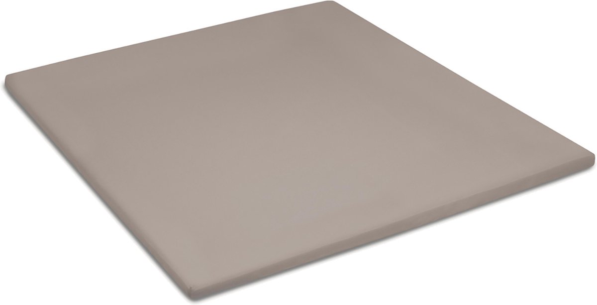 Cinderella - Topper Hoeslaken - Tot 15 cm matrashoogte - Double Jersey - 160x200/210 cm - Taupe