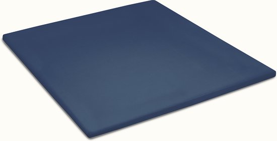 Cinderella - Topper Hoeslaken - Tot 15 cm matrashoogte - Jersey - 160x200 cm/210 cm - Blauw