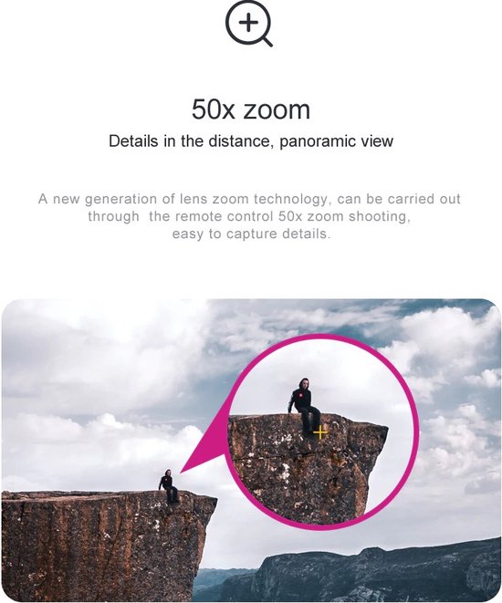 LUXWALLET SG Starter - 30Km/h - HD Camera - 1.3 Megapixel 960P - Geen vliegbewijs - FPV - Drone - Quadcopter - Beginner Drone - RC + 2x Accu