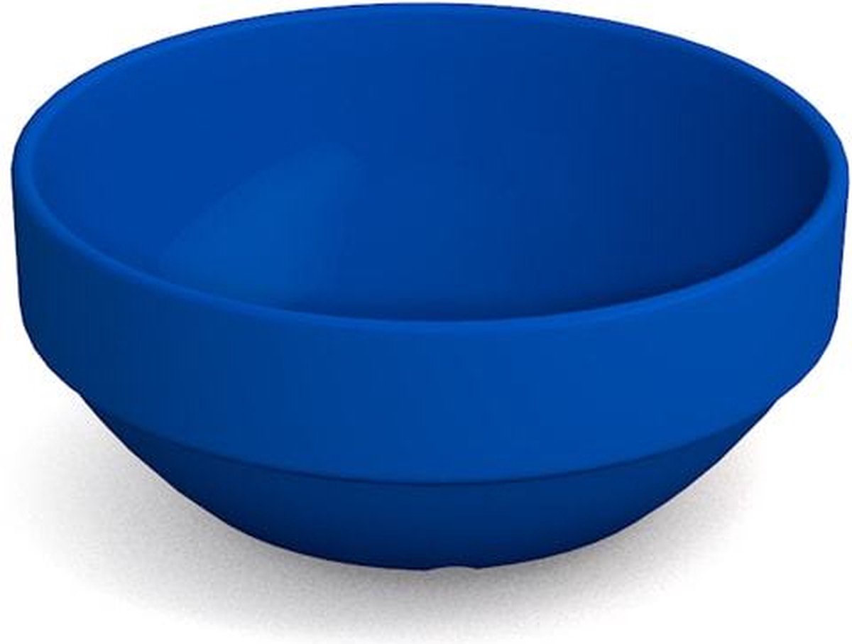 Soepkom Ornamin in melamine 12,4 cm Ø 5 cm hoog- Blauw