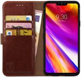 Rosso Element LG G7 Hoesje Book Cover Bruin