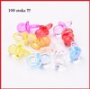 vert clair, bleu clair, bleu foncé, turquoise, rose clair, rose foncé, lilas, jaune, orange, rouge