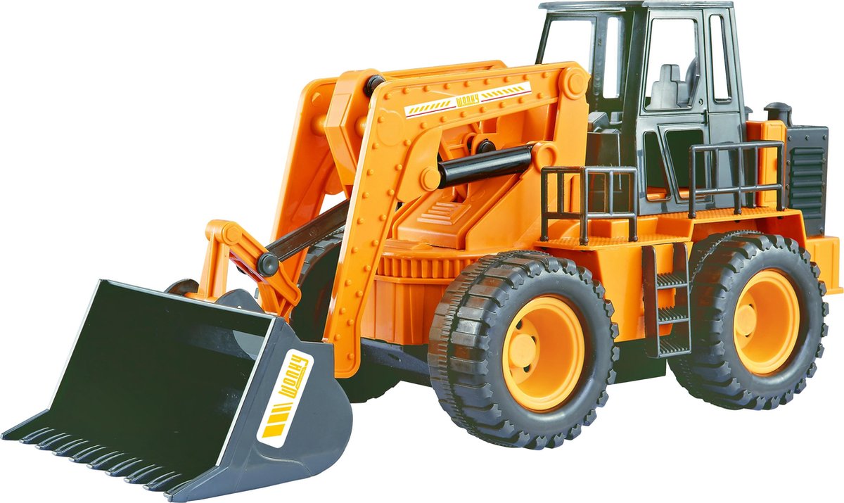 Wonky Cars - Bulldozer 1:24 - RC - RC Auto - Bestuurbare Auto - Radiografische Auto - 2,4 GHz