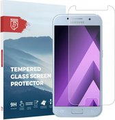 Rosso 9H Tempered Glass Screen Protector Geschikt voor Samsung Galaxy A5 (2017) | Glasplaatje | Beschermlaag | Beschermglas | 9H Hardheid