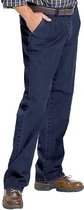 Jeans met comfortabele tailleband maat 58