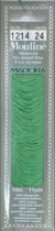 Borduurgaren Madeira Mouline 10 meter 6 draads splijtgaren - groen (1214)
