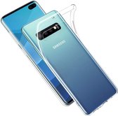 Samsung Galaxy S10 Plus Hoesje Dun TPU Transparant