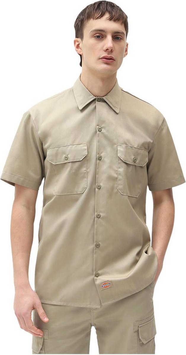 Dickies Work Korte Mouwen Shirt XL Man Creme