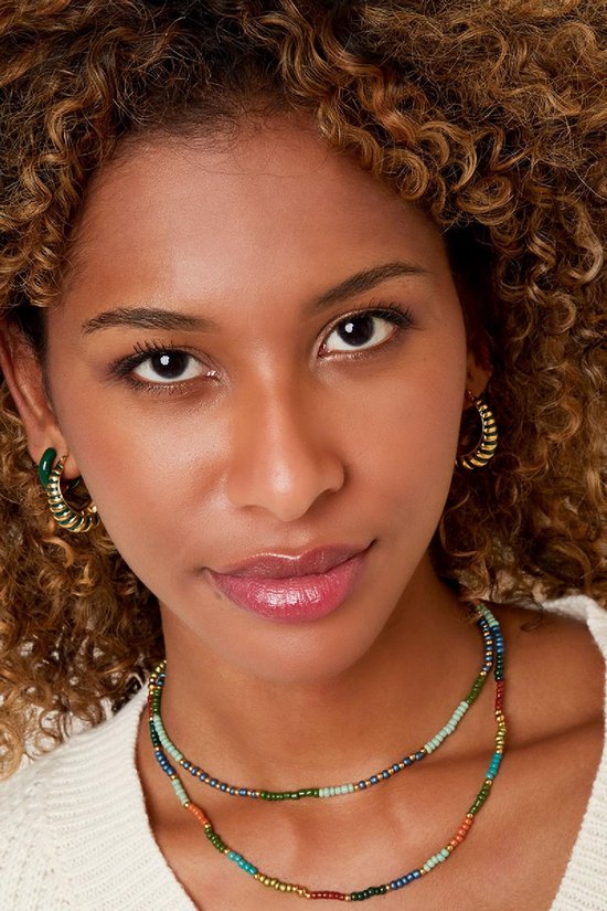 Earrings egypt style Silver Stainless Steel zilver yehwang