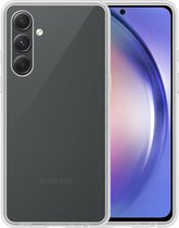 Hoesje Geschikt voor Samsung A54 Hoesje Siliconen Case Hoes - Hoes Geschikt voor Samsung Galaxy A54 Hoes Cover Case - Transparant