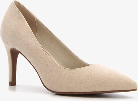 Into Forty Six dames pumps beige - Maat 45