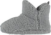 Apollo | Pantoufles femmes hauts enfants | Teddy | Gris | Taille 25/26 | Élève | Chaussons Garçons | Pantoufles femmes filles | Pantoufles femmes Garçons