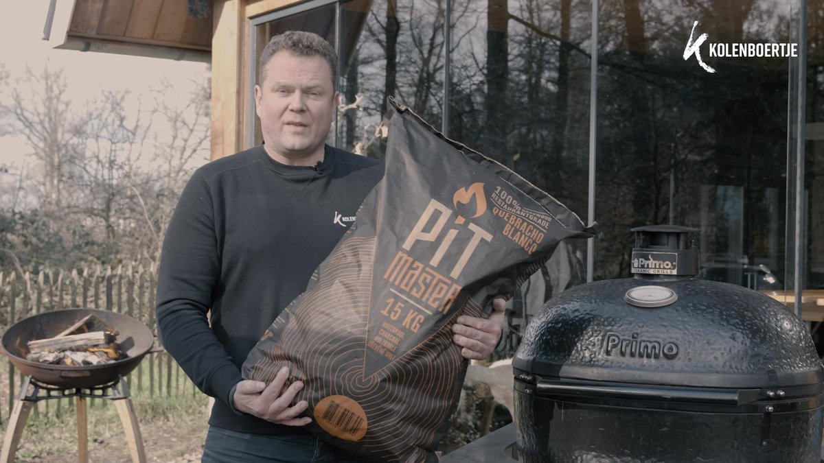 Charbon Pitmaster 15 Kg Quebracho Chêne 1x sac bol - Main Image