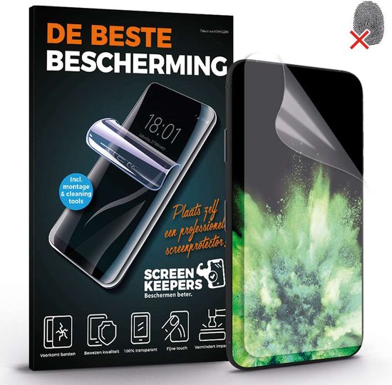 Protection d'écran mate adaptée au LG - Geen beschermglas - Premium - Matte Screenprotector - matte Protection d'écran adaptée au LG - Breekt niet - Mat - TPU bescherm folie - Anti glare - Screenkeepers