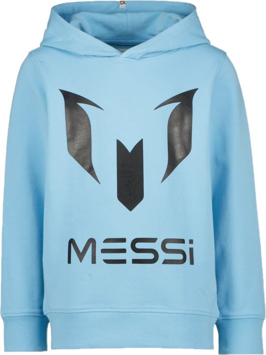 Vingino x Messi Logo Hoodie Kids Argentina Lichtblauw - Maat: 104
