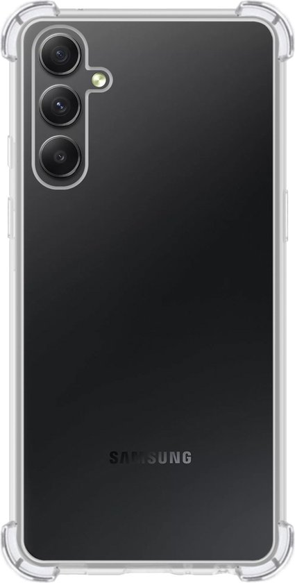 Coque Samsung Galaxy A54 Antichoc Housse avec 2x Protecteur d'écran - Coque Samsung A54 Antichoc - Transparente