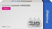 PrintAbout - Alternatief voor de Lexmark C950X2MG / magenta