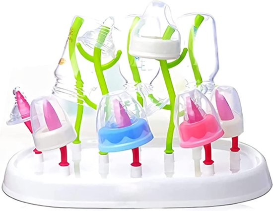 Twistshake Droogrek voor 8 Babyflessen, Antibacterieel Droogstandaard vor Flessen Spenen Accessoires, BPA-vrij Flessenhouder, Wit Zwart : Twistshake Twistshake Droogrek voor 8 Babyflessen, Antibacterieel Droogstandaard vor Flessen Spenen Accessoires, BPA-vrij Flessenhouder, Wit Zwart : Twistshake