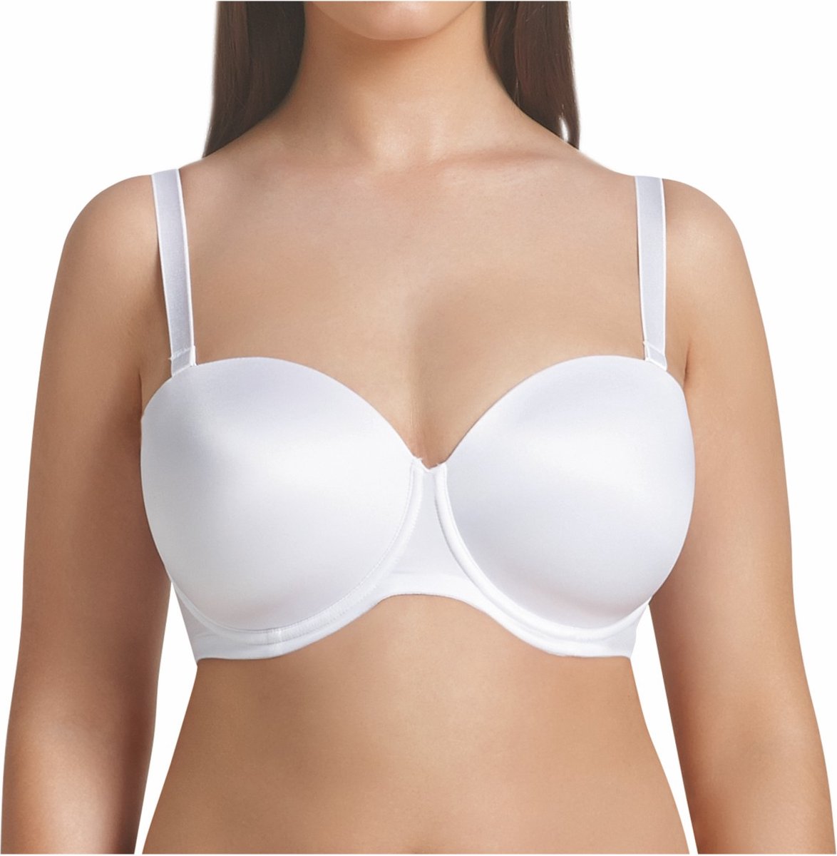 Rosa Faia - strapless padde basis 5640 bh - wit - 80A