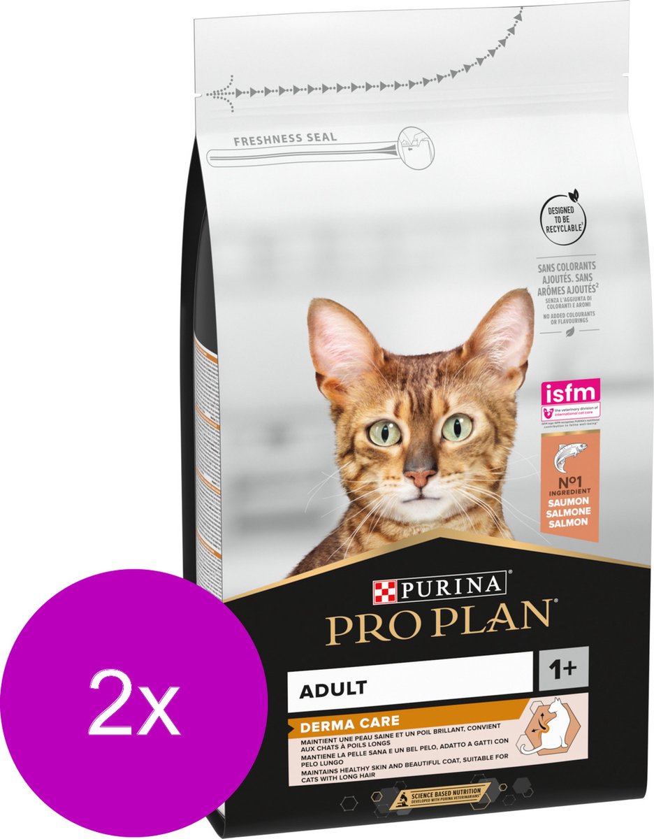Pro Plan Cat Elegant - Kattenvoer - 2 x Zalm 1.5 kg