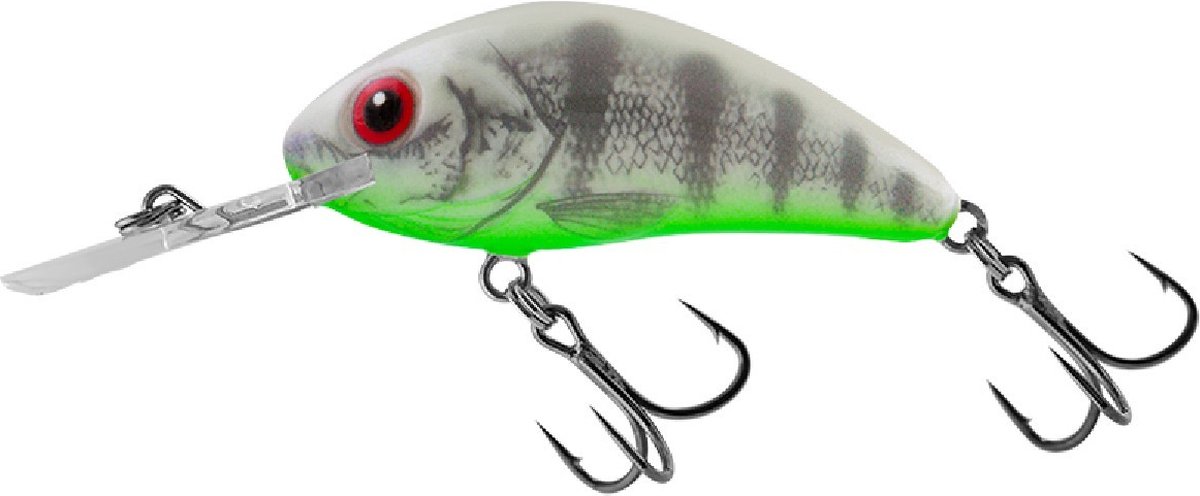 Salmo Rattlin Hornet Floating (diepte 2.5-5m) 6.5cm - 20g - Kleur : Ghost Perch