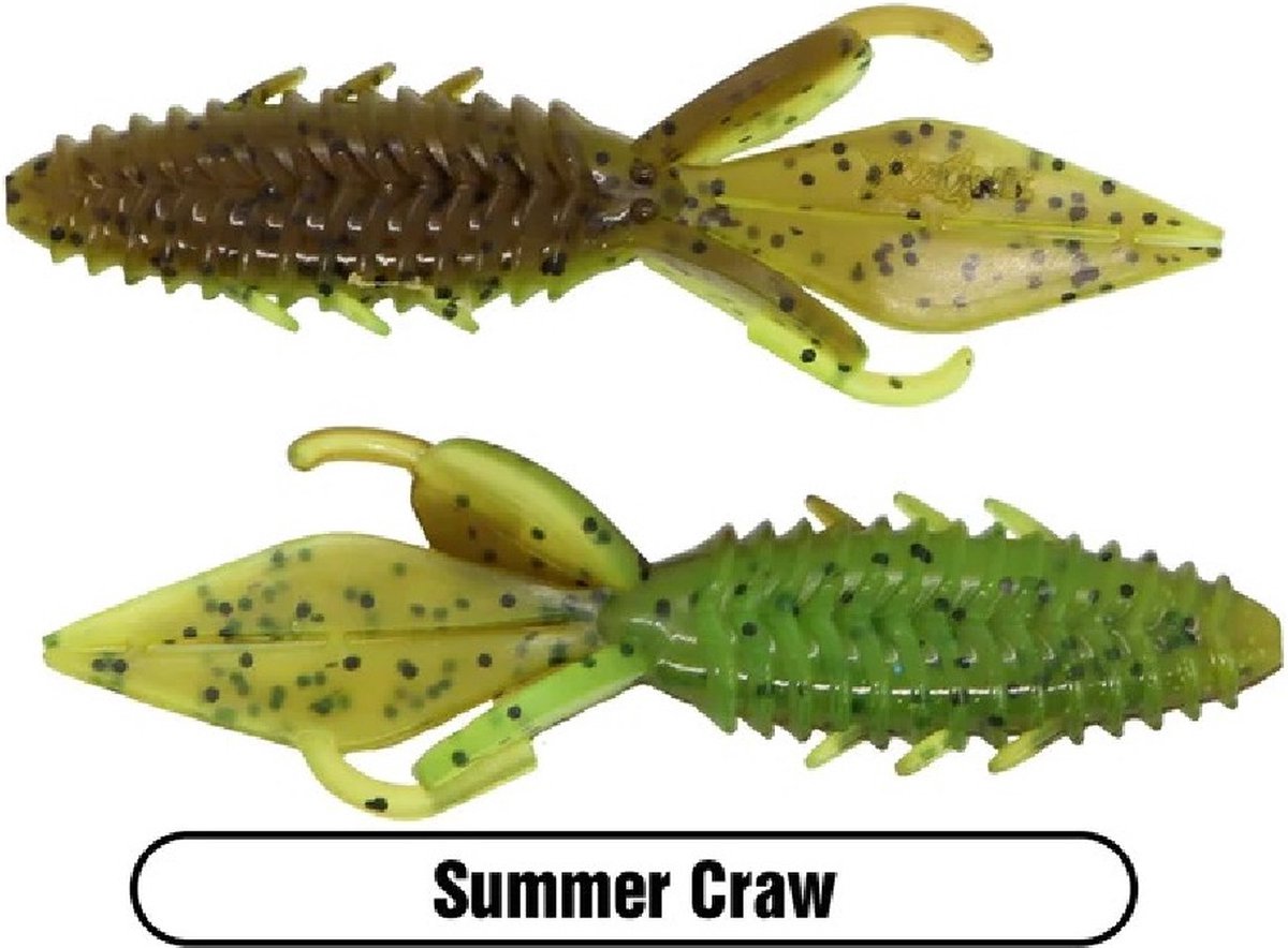 X Zone Adrenaline Bug Jr 3,5inch 9 cm 8st. Summer Craw
