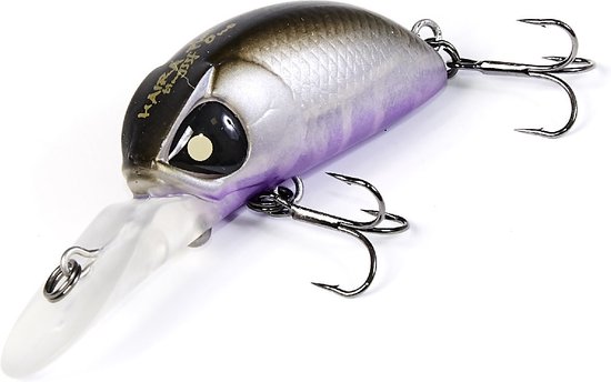 Lucky John Haira Tiny Plus One 44LBF 4.4cm Flottant 405 / Bombe Violette