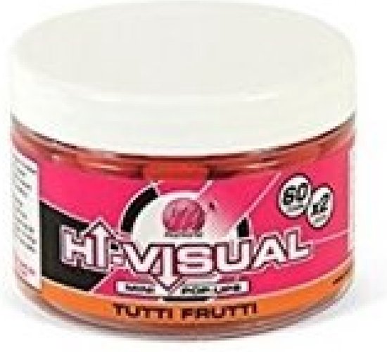 Mainline Hi Visual Pop-ups - Orange Tutti Frutti - 10mm - Oranje van Mainline — afbeelding 2