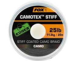 FOX Stiff Coated Camotex Braid - Onderlijnmateriaal