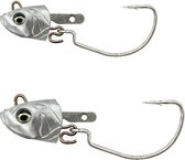 Savage Minnow Weedless Jighead Neutral 3St. 5/0 18 gr For 100mm Tail