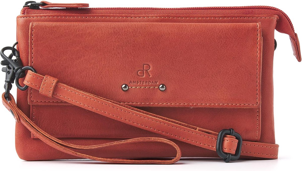 dR Amsterdam Schoudertas / Clutch - Tampa - Orange