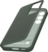 Samsung Smart View Wallet Cover geschikt voor Samsung Galaxy S23 Plus - Khaki